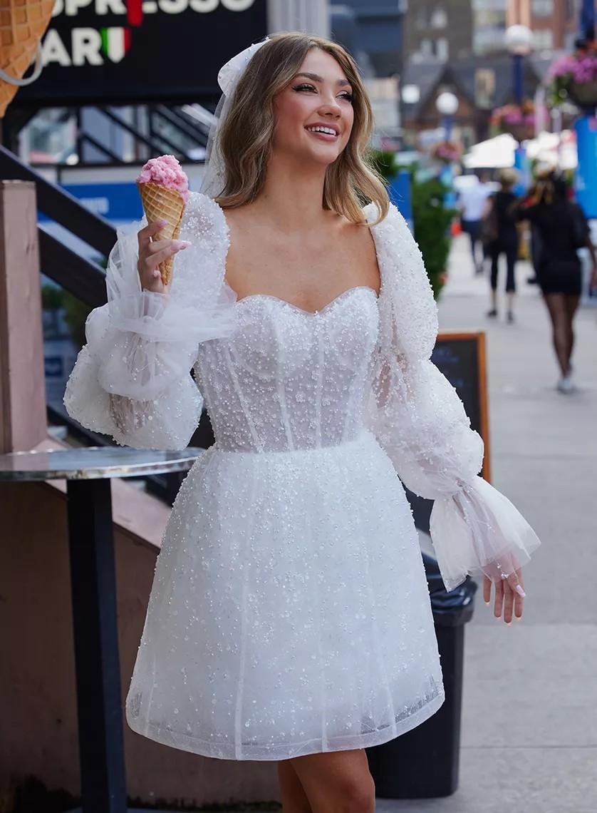 Calla Blanche Glenda New Wedding Dress Save 13% - Stillwhite